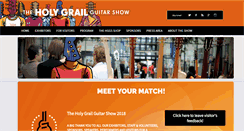 Desktop Screenshot of holygrailguitarshow.com